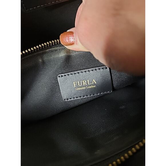 Furla Paradise Black Tote Bag With Bag Inside - Picture 11 of 14
